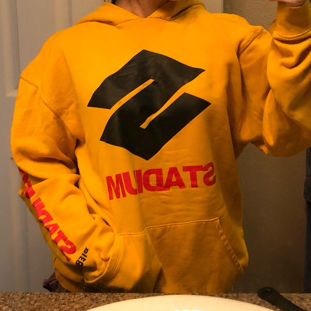 Bieber Stadium Tour Yellow Hoodie